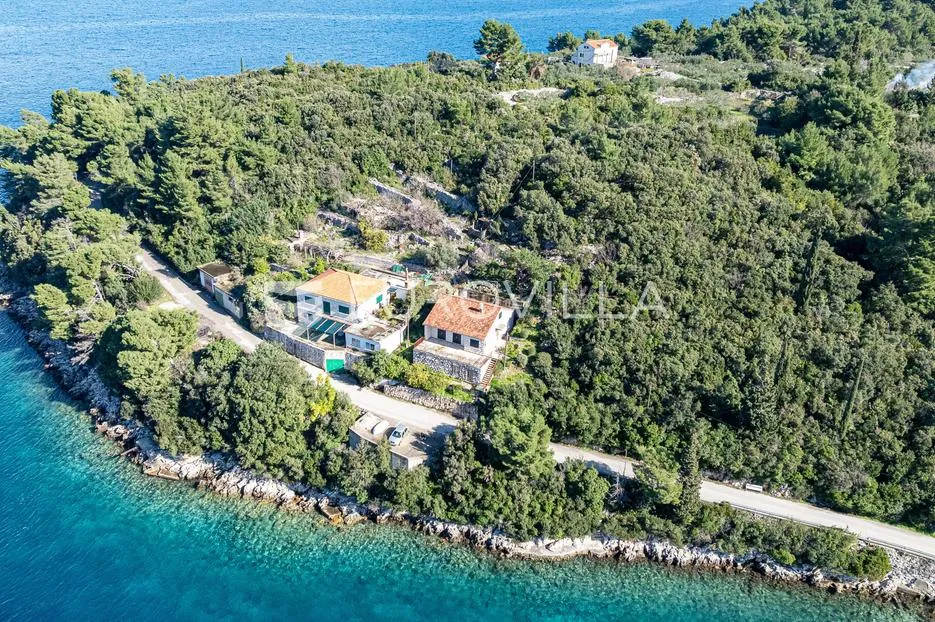 otok korčula, račišće, građevinsko zemljište, prvi red do mora - slika 4