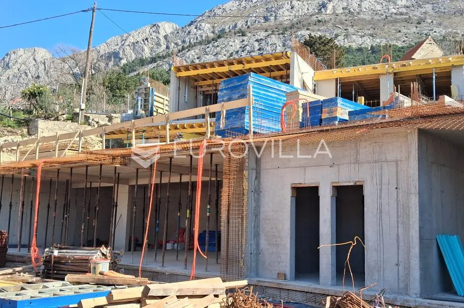 omiška rivijera, dvosoban stan s panoramskim pogledom na more - slika 5