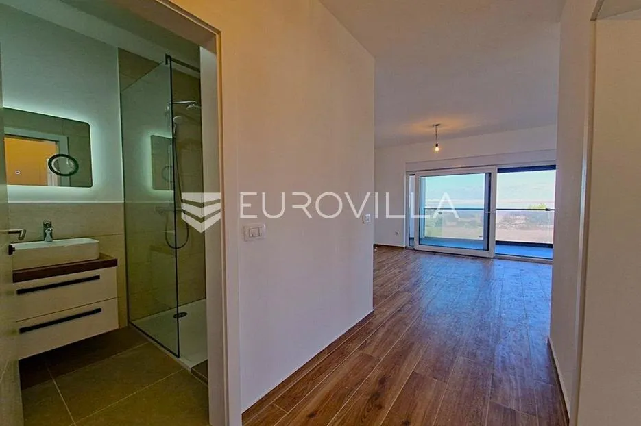 vir, apartman s dvije spavaće sobe, 1. kat, otvoren pogled na more - slika 9