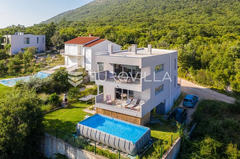 raša, drenje, kuća s predivnim pogledom na more - slika 3
