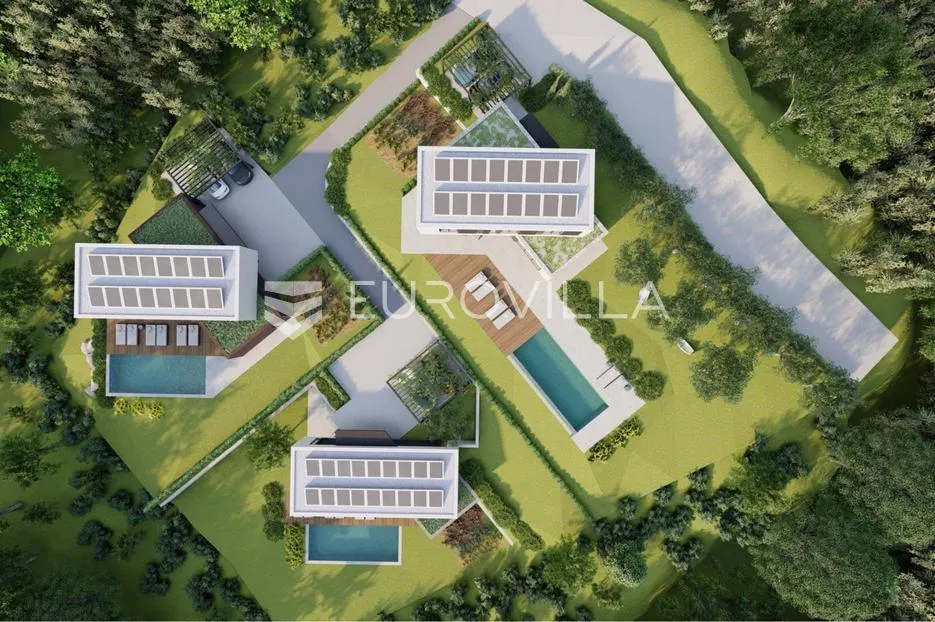 raša, sveti lovreč labinski, građevinska parcela s direktnim pogledom na more - slika 3