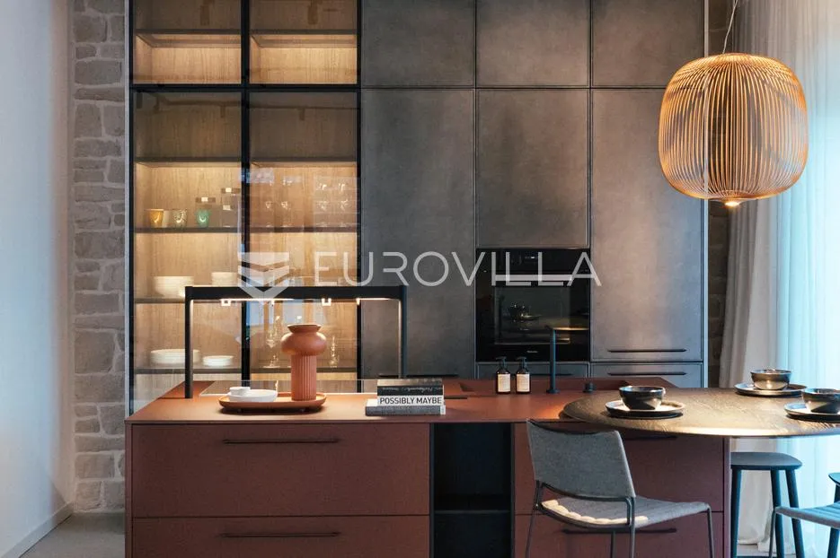 istra, poreč, gedići prekrasna moderna kamena vila 165 m² s bazenom - slika 27
