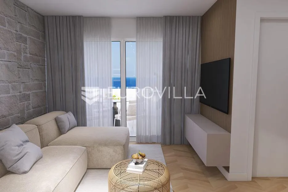 pag, mandre, trosoban stan 98 m² na prvom katu moderne zgrade s pogledom na more - slika 5