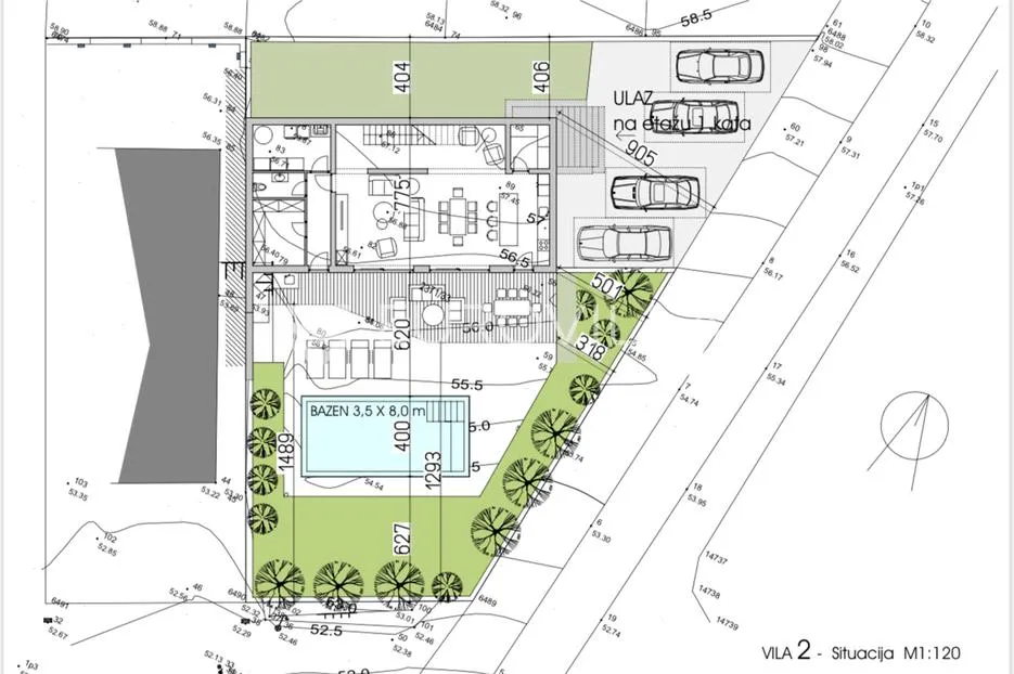 istra, duga uvala, villa s pogledom, teretanom i saunom 322m2 - slika 11