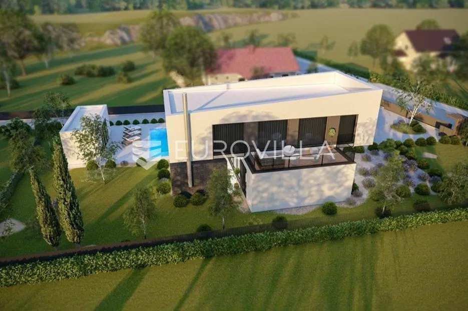 zagreb okolica, mičevec, nedovršena vila 400 m² s bazenom - slika 2