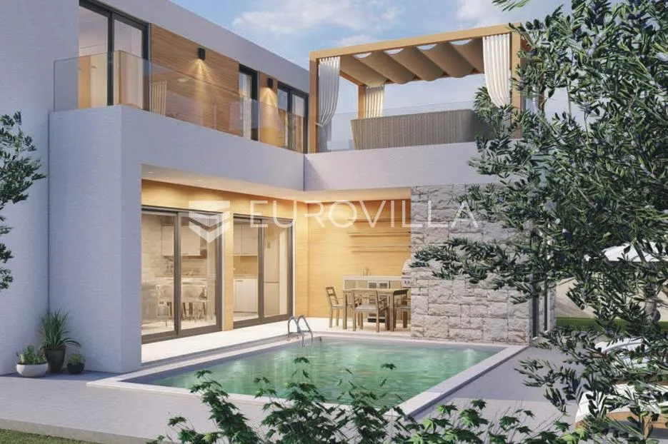 ražanac, rtina sunset, ekskluzivni projekt za izgradnju 6 modernih vila s bazenom - slika 2