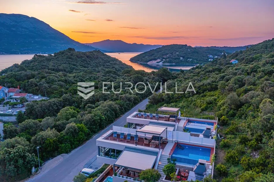 korčula, luksuzne moderne ville blizanke s pogledom na more, jedinstvena ponuda - slika 80