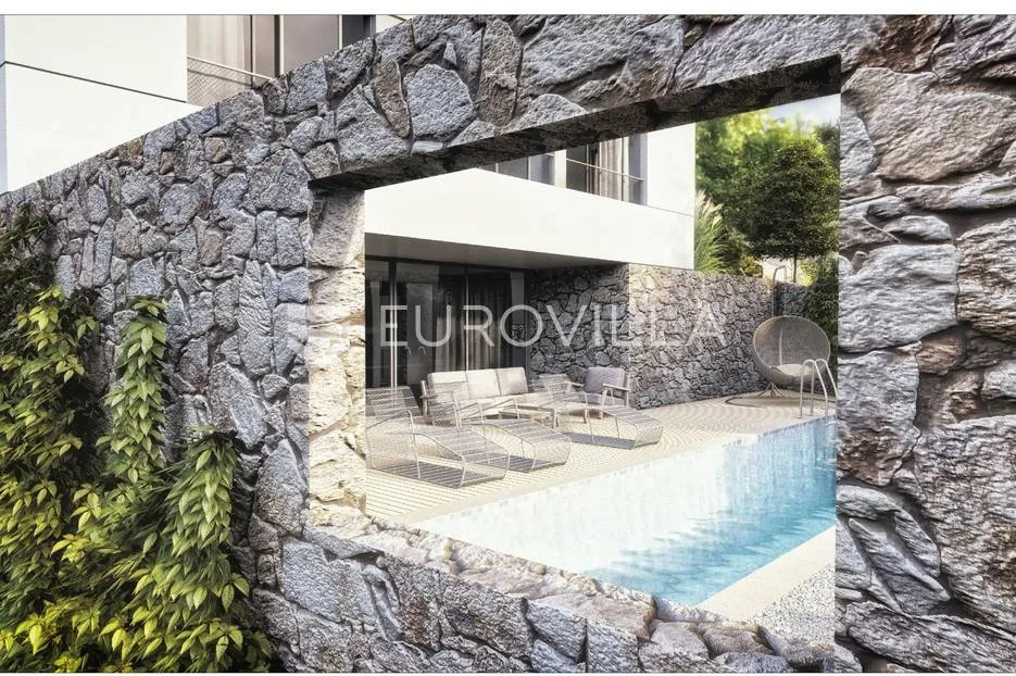brač, bol, atraktivno građevinsko zemljište s projektom - slika 2