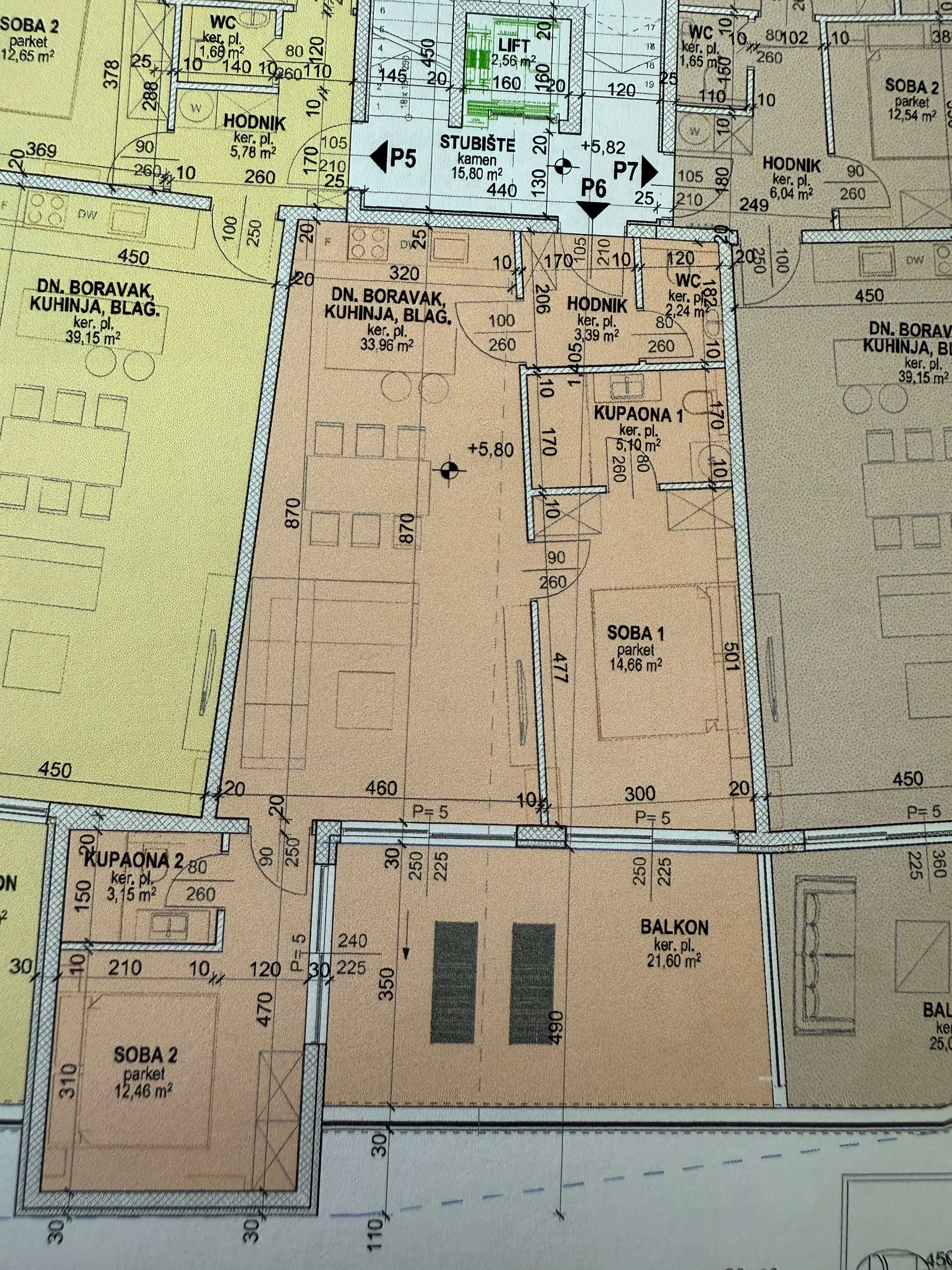 opatija, centar, atraktivan trosoban stan 105 m² u novogradnji s pogledom na more - slika 15