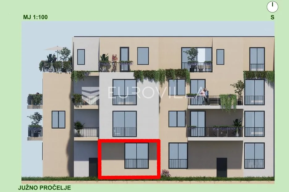 zagreb jarun moderan trosoban stan u ekskluzivnom projektu 75 m² - slika 2