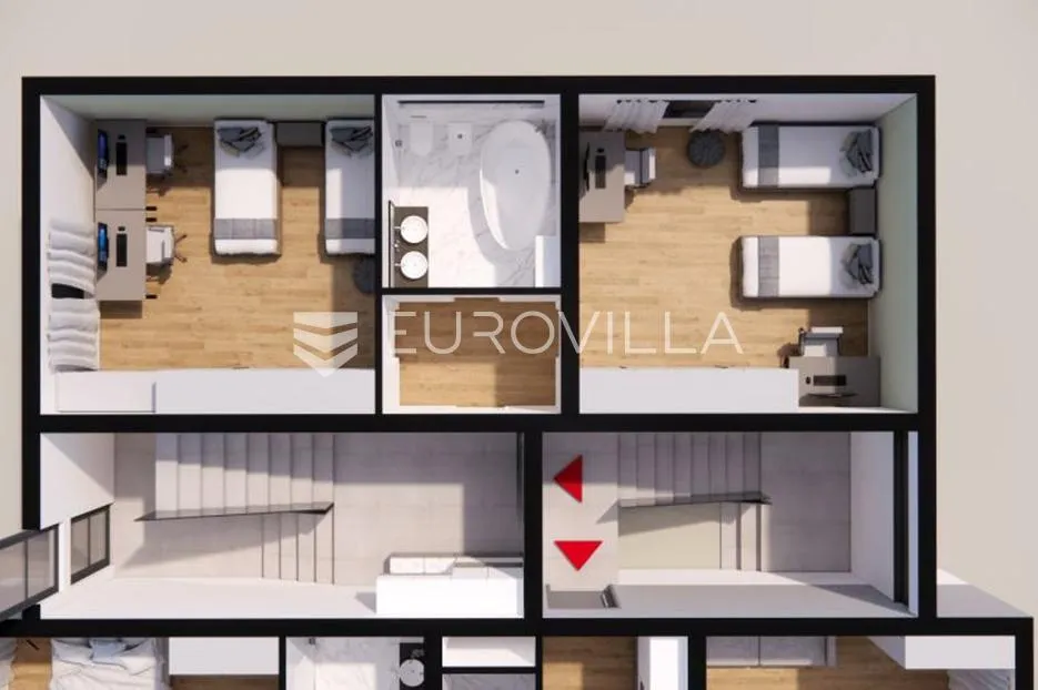 zagreb, vrapče, prekrasan penthouse nkp 220,07m2 - slika 14