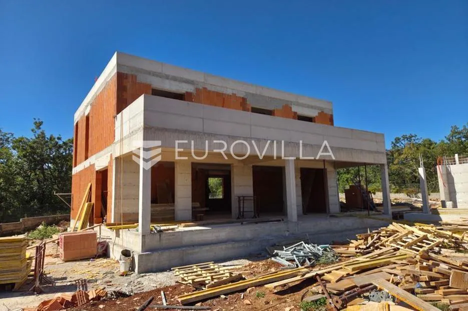zadar, slivnica, prekrasna villa u izgradnji s velikim potencijalom - slika 10
