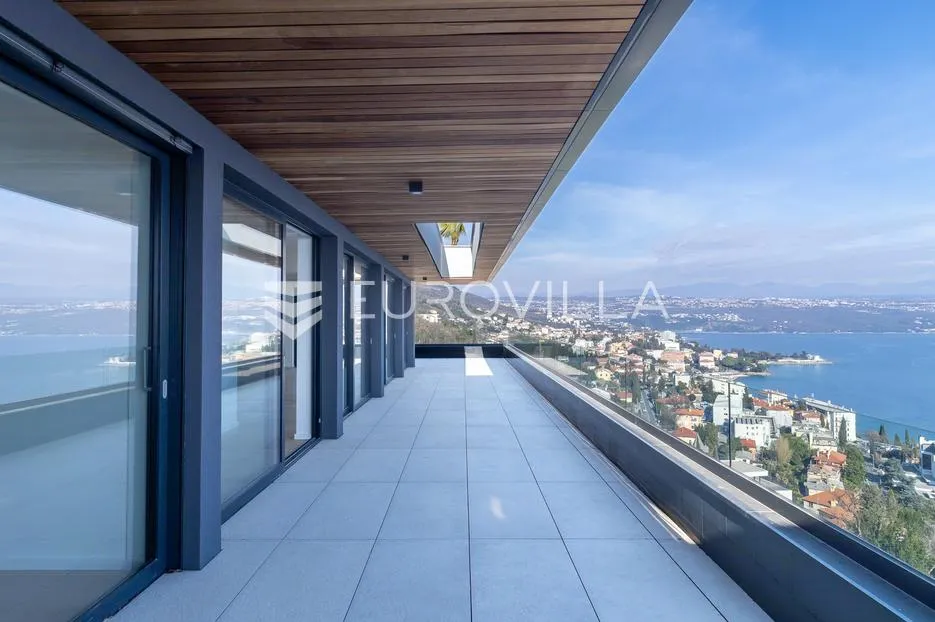 opatija, luksuzan penthose s otvorenim pogledom na kvarner, 274,93 m² - slika 8