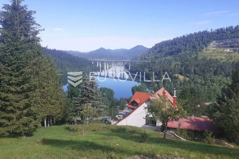 fužine, vrhunsko građevinsko zemljište sa pogledom na jezero - slika 1