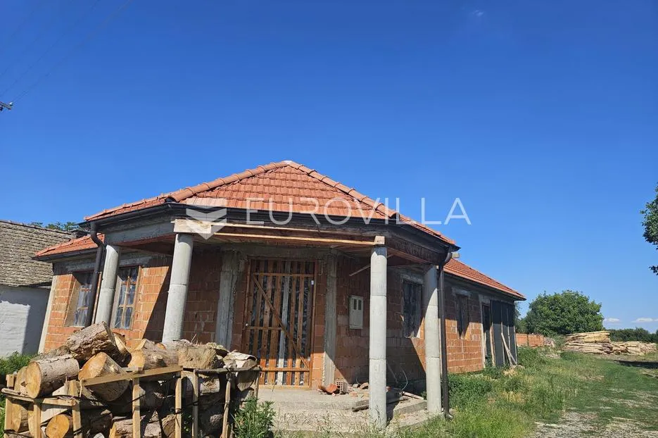 poganovci, okolica osijeka, kuća u izgradnji na prostranoj parceli od 1.800 m² - slika 2