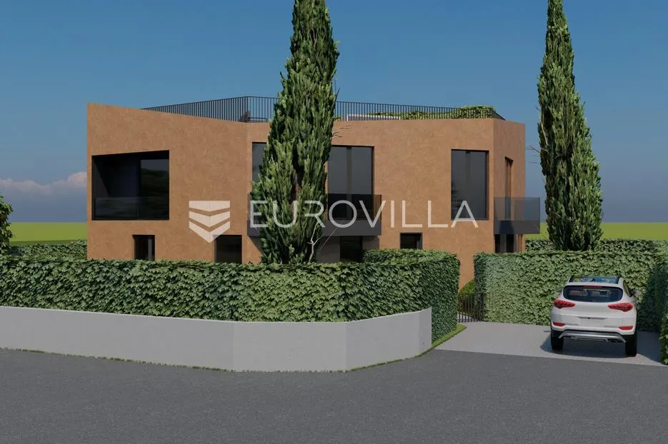 poreč, okolica, elegantan stan u novogradnji s privatnim vrtom i parkingom - slika 2