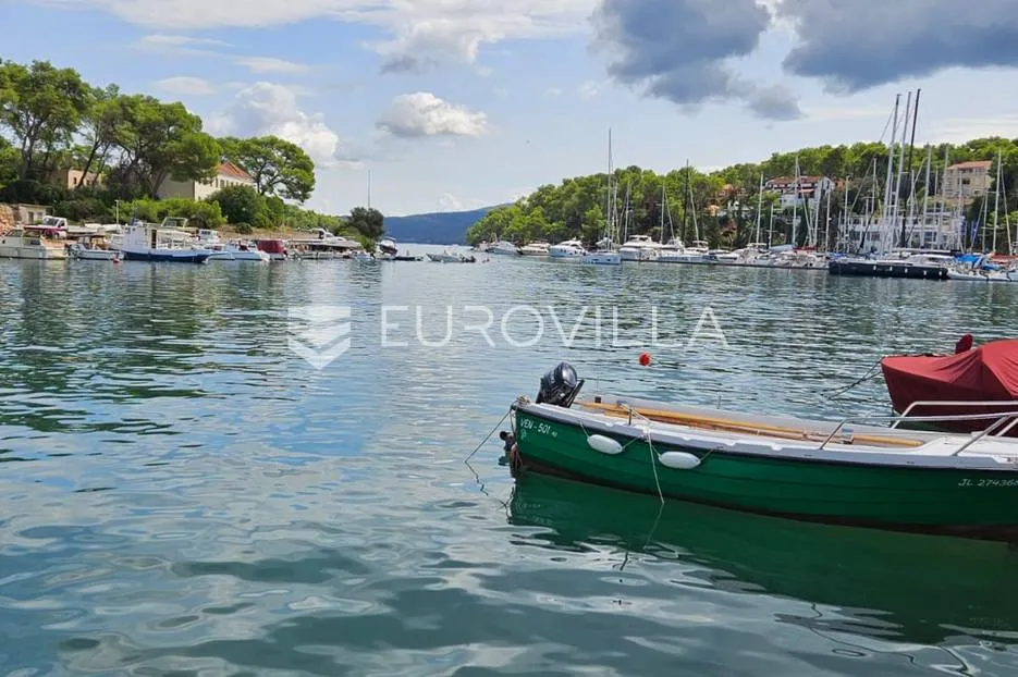 Hvar, Vrboska, građevinsko zemljište s projektom - Vrboska, Jelsa