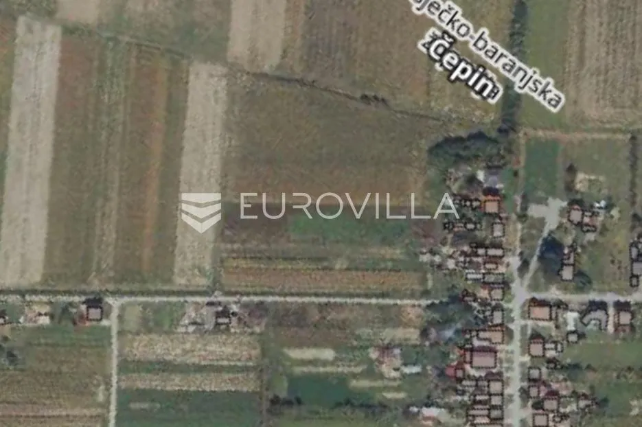 čepin, građevinsko zemljište 580 m² - slika 1