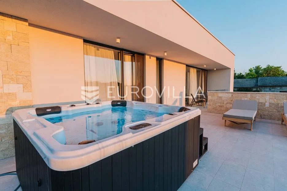 zadar, privlaka, prekrasna novoizgrađena vila - slika 12