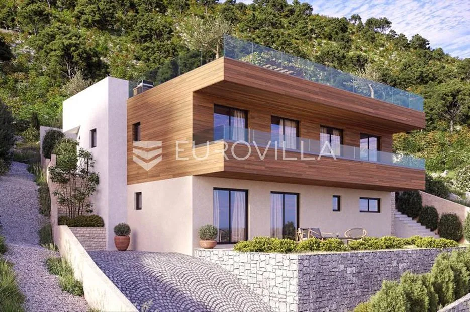 rogoznica, moderna vila u izgradnji s prekrasnim pogledom na more - slika 3