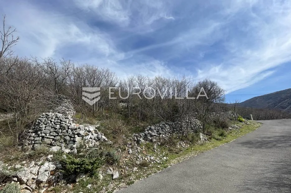 senj, odlično građevinsko zemljište 1420 m², pogled na more, 300m od mora - slika 4