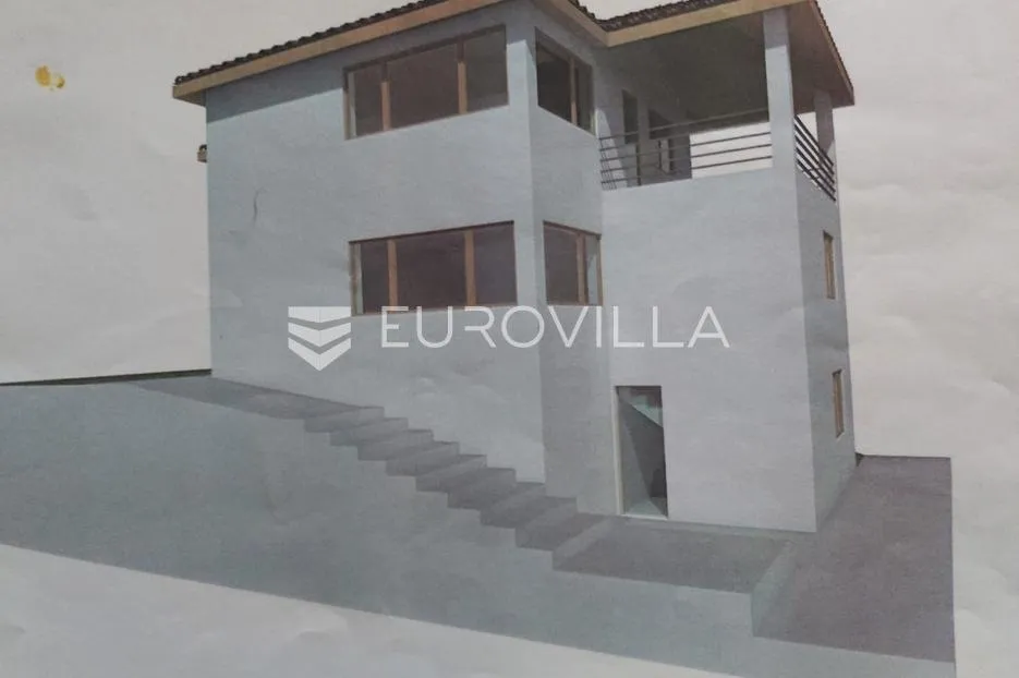 zagreb, remete, građevinsko zemljište 270 m² s rohbau objektom - slika 2