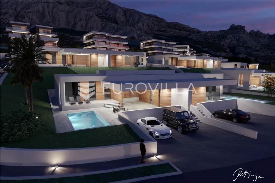 karlobag, cesarica, građevinsko zemljište s projektom, 628 m² - slika 6