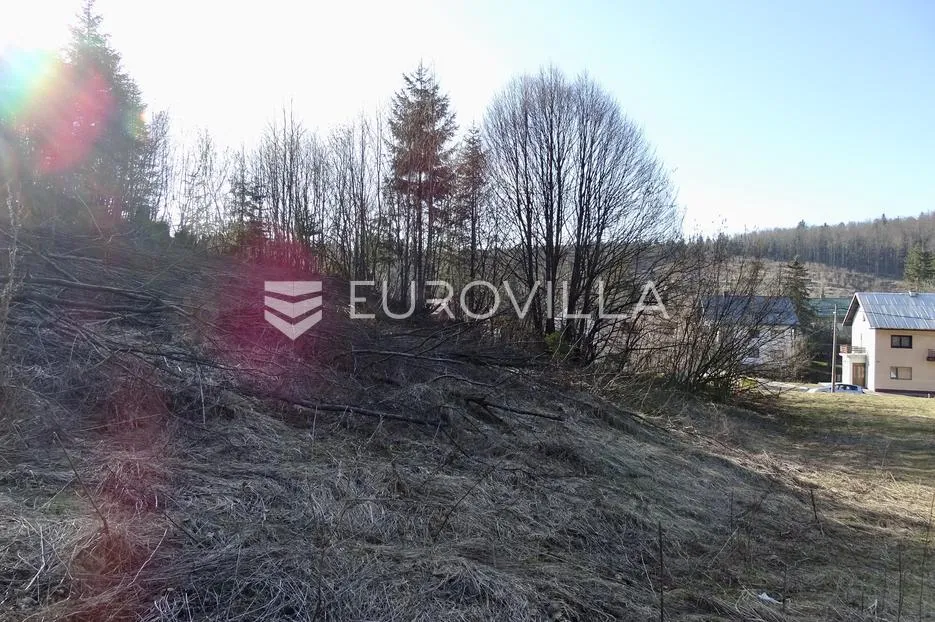 delnice, atraktivan teren površine 1380 m² za gradnju obiteljskih kuća, vikendica - slika 4