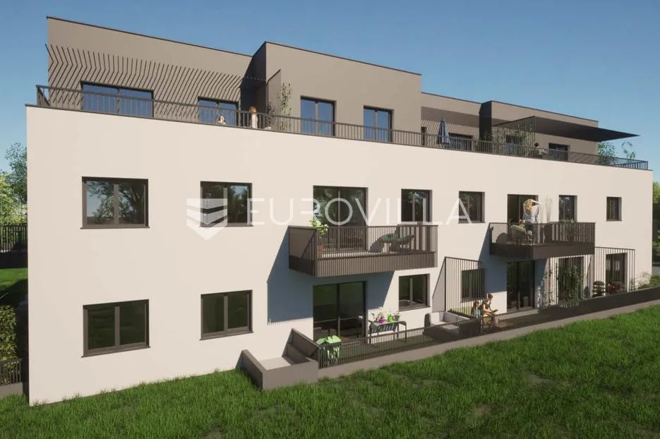 zagreb, dubrava, novogradnja, trosoban stan 64,09 m², parking, spremište - slika 2