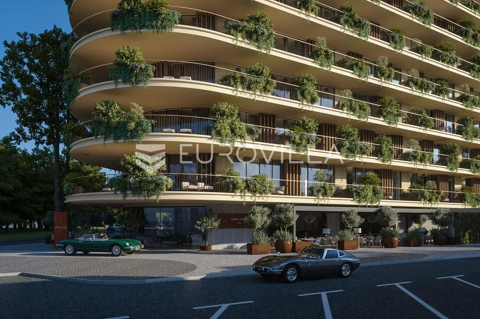 istra, umag, green tower residence, trosoban apartman s terasom na 4. katu - slika 46
