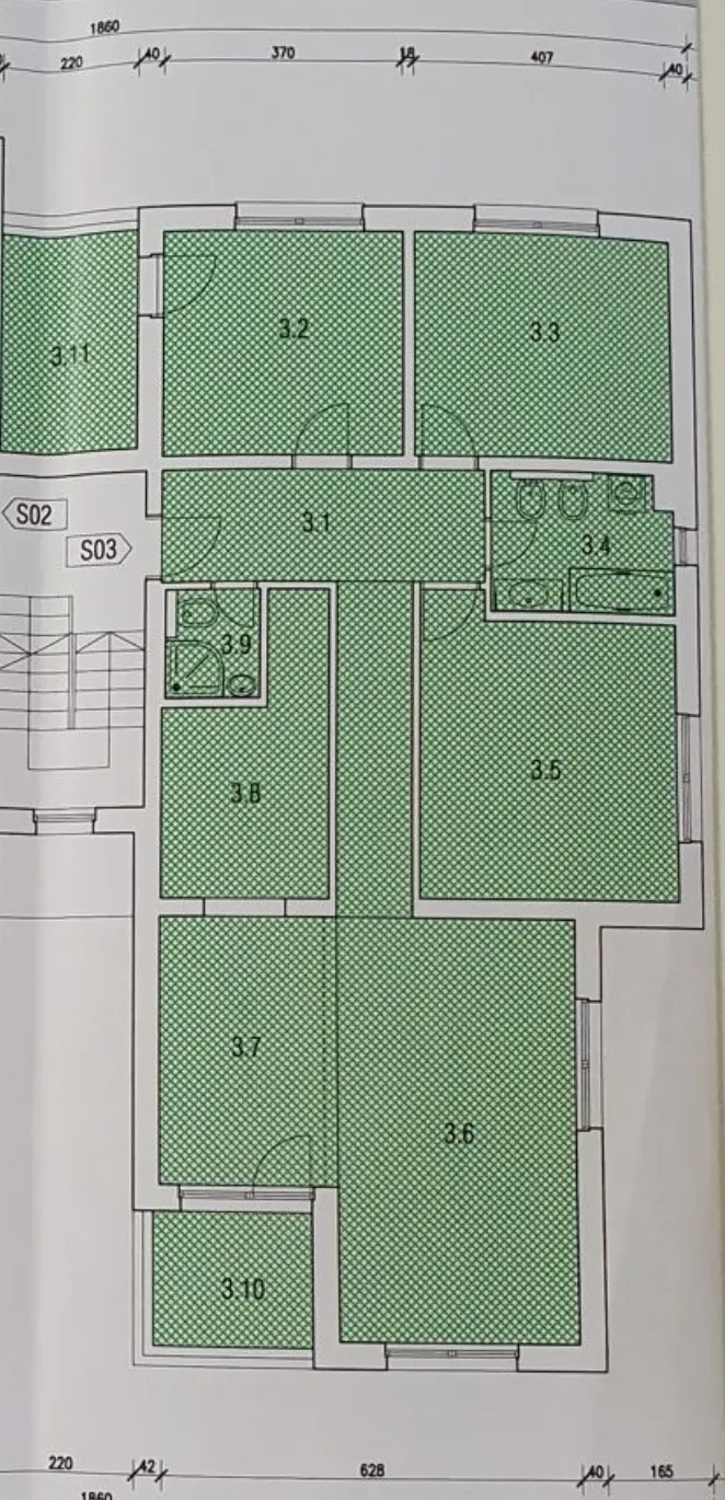 zagreb, gornja dubrava, odličan poslovni prostor nkp 132 m2 s dva vanjska parkirna mjesta - slika 10