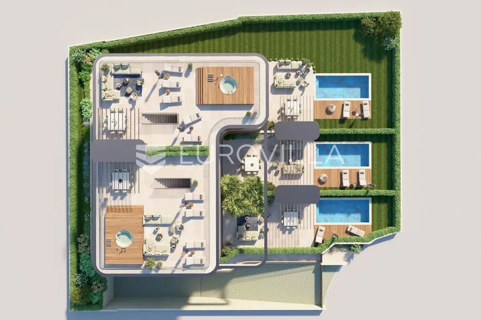 istra, poreč - luksuzni stan s panoramskim pogledom na more u poreču – 300 m od mora - slika 4