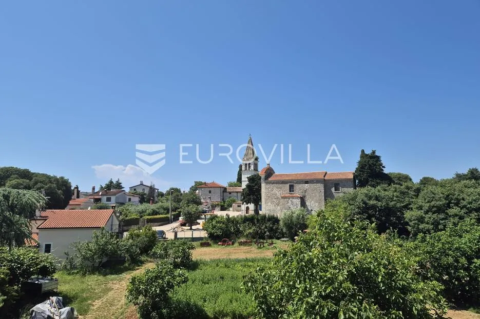 istra, tar, stan s pogledom na stari grad i more - slika 2