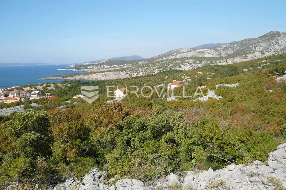 n.vinodolski, klenovica, građevinsko zemljište, 2508 m², pogled na more - slika 2