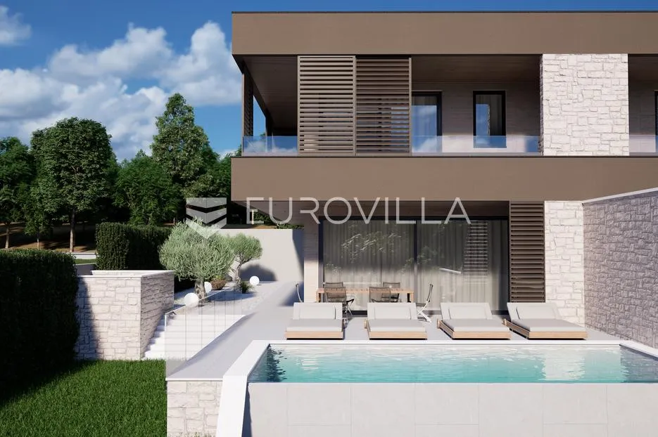 istra, sveti kirin, ekskluzivne duplex vile okružene prirodom - slika 31