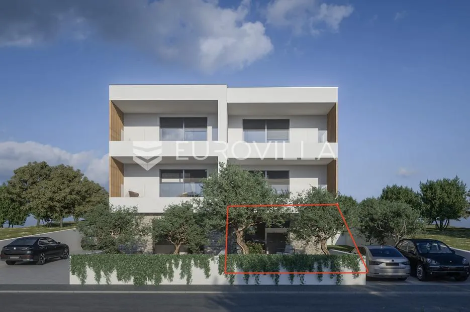 Brodarica, prvi red do mora, moderni stanovi u ekskluzivnoj zgradi u izgradnji, B1, S2 - Brodarica, Šibenik