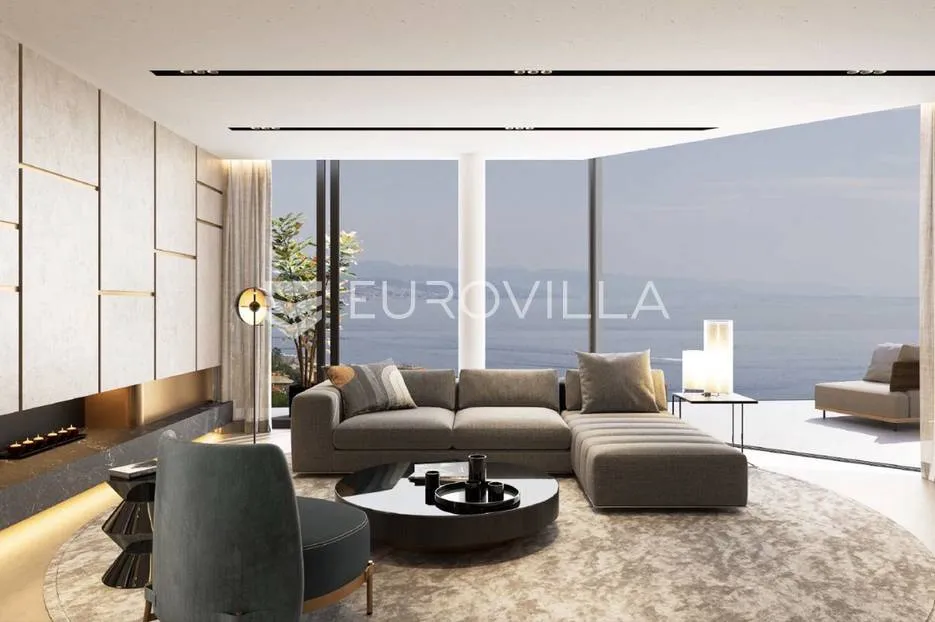 opatija, prekrasan luksuzni četverosoban penthouse, nkp 177 m2, pogled na more - slika 3