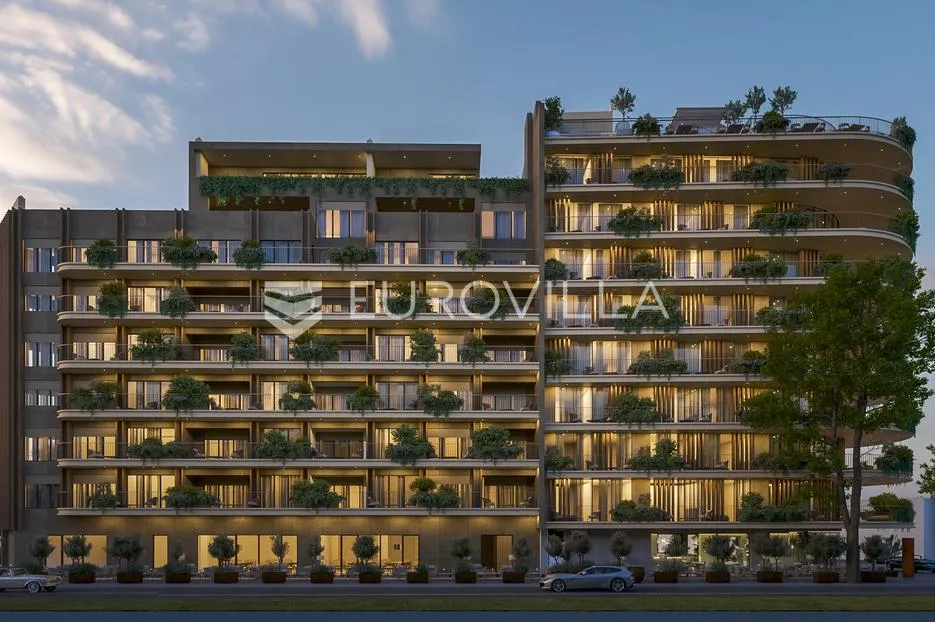 istra, umag, green tower residence, dvosoban apartman s terasom na 4. katu - slika 35