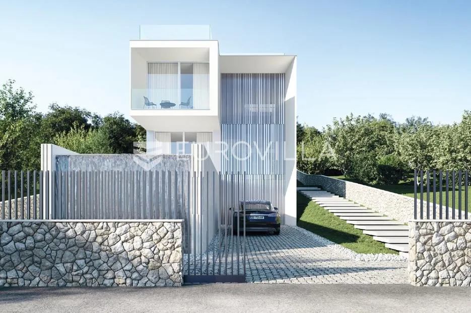 Šibenik okolica, građevinsko zemljište s idejnim projektom (568 m2) - Podsolarsko