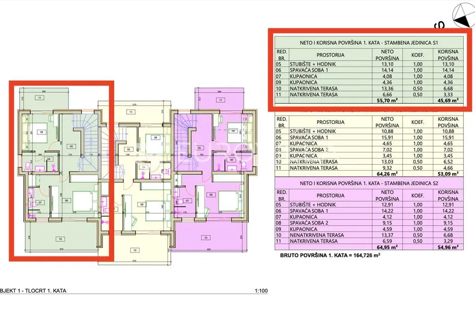 tribunj, prekrasna dvojna kuća s pogledom na more, 168,88 m² - slika 13