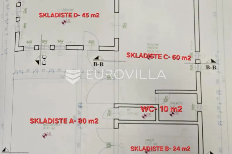 požega, sajmište, uredsko skladišni prostor 345 m² - slika 3