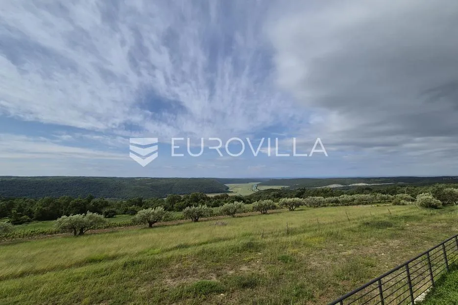 istra, grožnjan, vila s bazenom panoramskim pogledom - slika 35