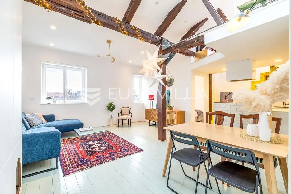 zagreb, marulićev trg, moderan trosoban stan 72 m² s balkonom - slika 1