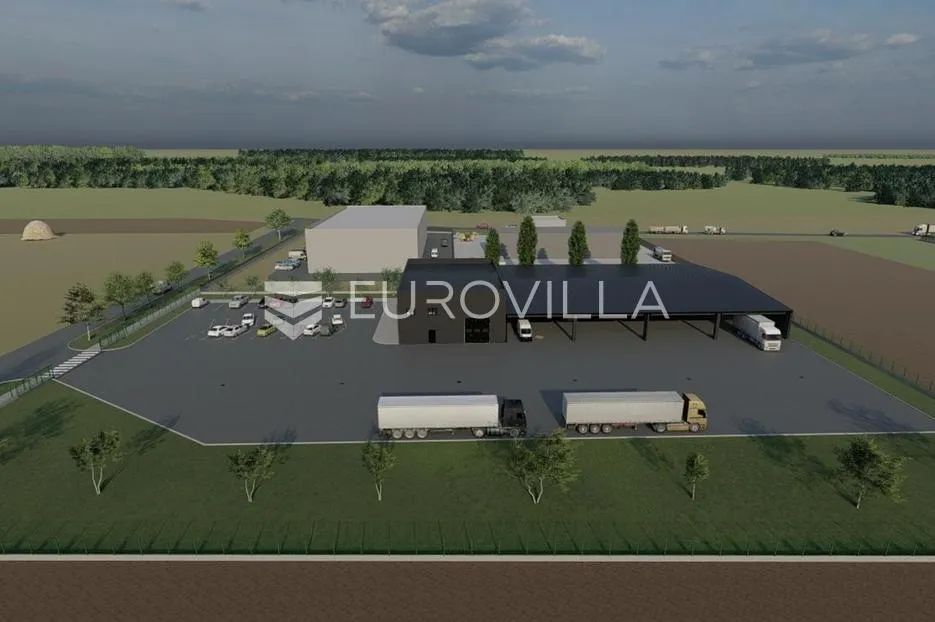 rugvica, građevinsko zemljište s projektom za izgradnju industrijske hale, 9694 m² - slika 7