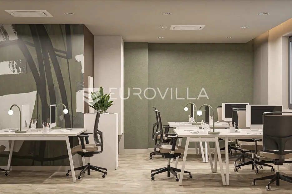 zagreb, radnička cesta, središte poslovne zone, poslovni prostor 101 m² na 2. katu poslovne zgrade - slika 2