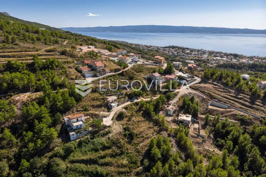 Podstrana, građevinsko zemljište, s pogledom na more - Podstrana - Miljevac, Podstrana