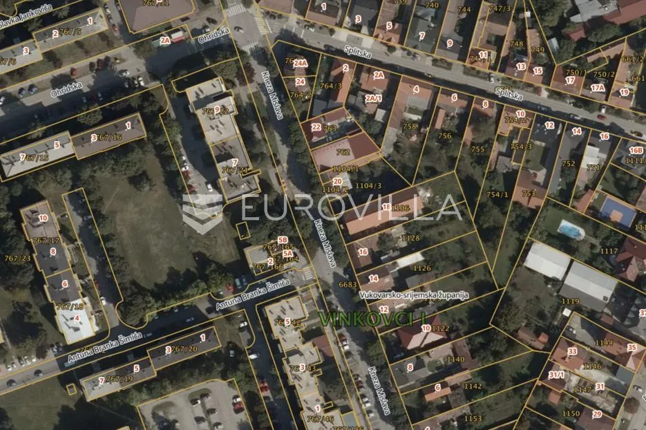 Vinkovci, Lapovci, višestambena zgrada u roh, bau fazi INVESTICIJSKA PRILIKA