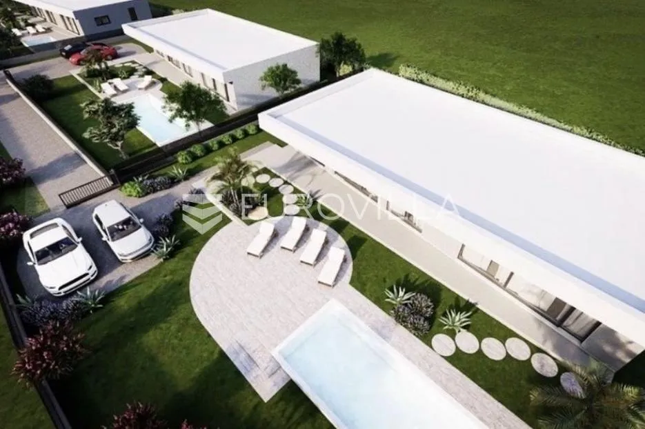 istra, labin, moderna samostojeća villa s dva stana i bazenom, 176.15 m² - slika 19
