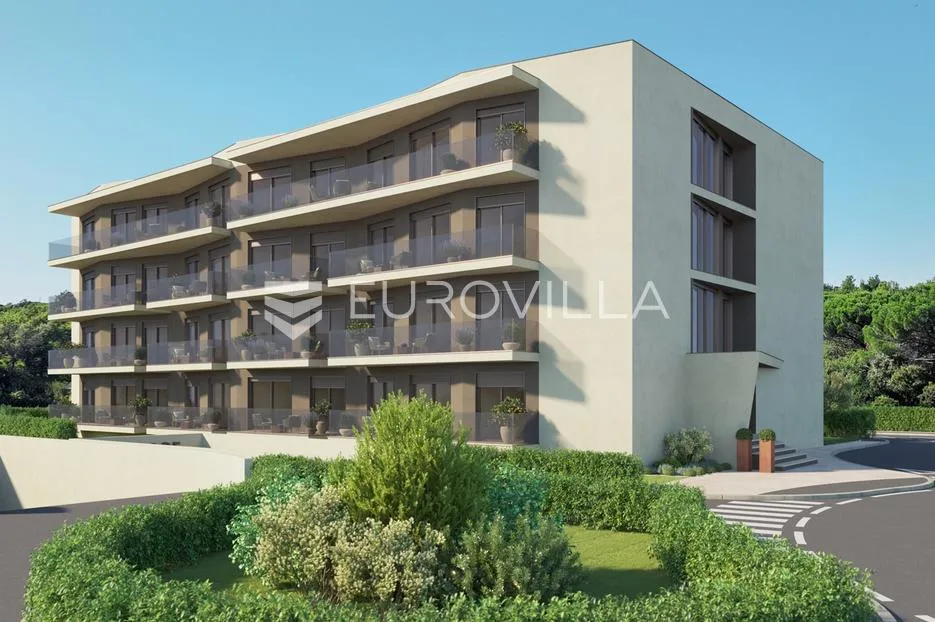 istra, poreč, dvosoban stan u prizemlju moderne novogradnje 84 m² - slika 2