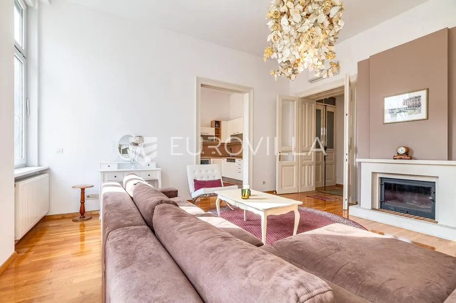 zagreb, centar, predivan trosoban građanski stan, 96 m² - slika 2